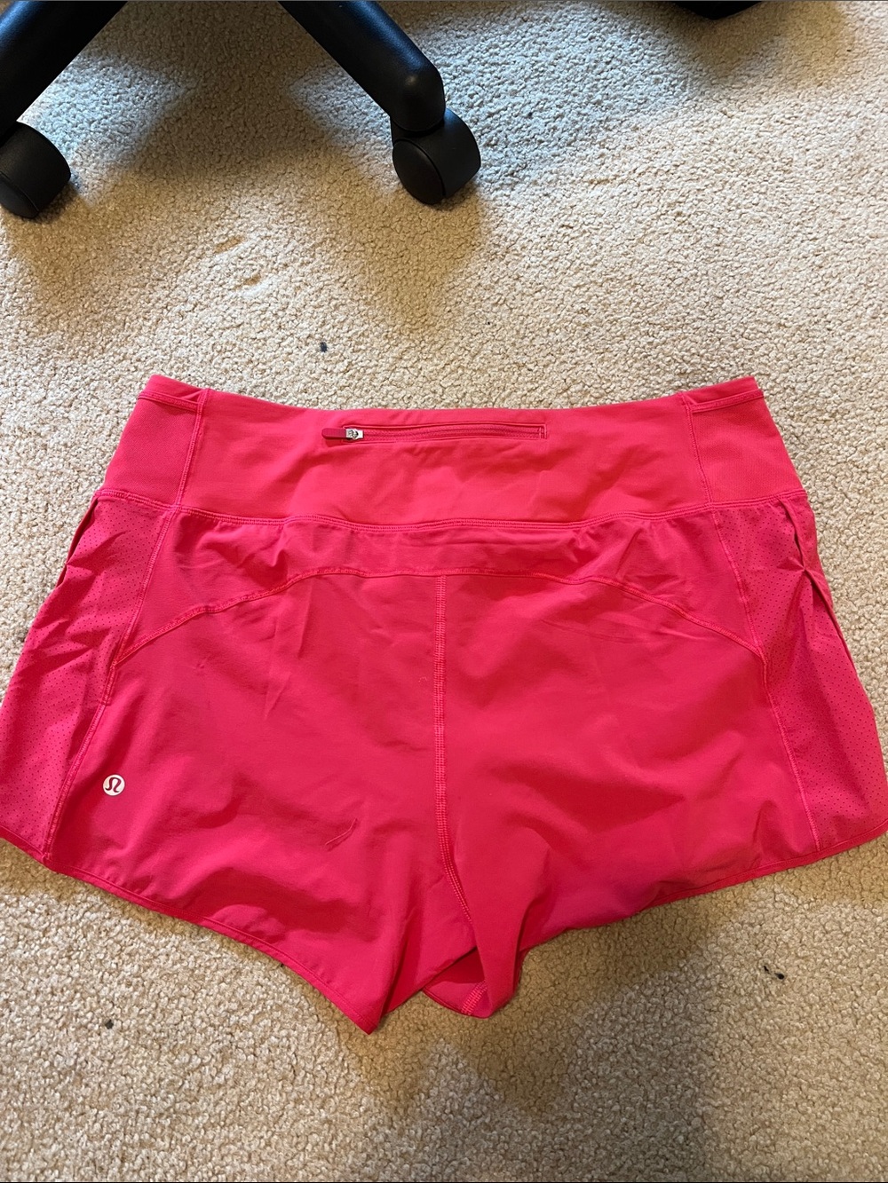 lululemon athletica Real Quick Perforated Running Shorts 3.5 inch, high rise